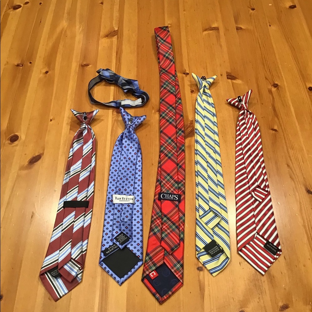 BOY’S TIES FOR ALL OCCASIONS- Lot of 6 - Picture 2 of 9